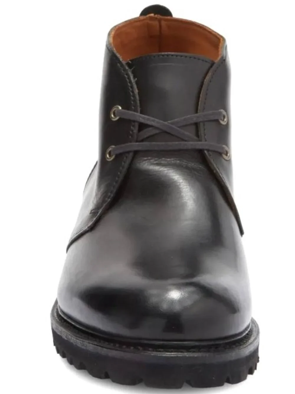 Allen Edmonds Mens Black Leather Chandler Lug Sole Chukka Boot Sz 9.5 D New